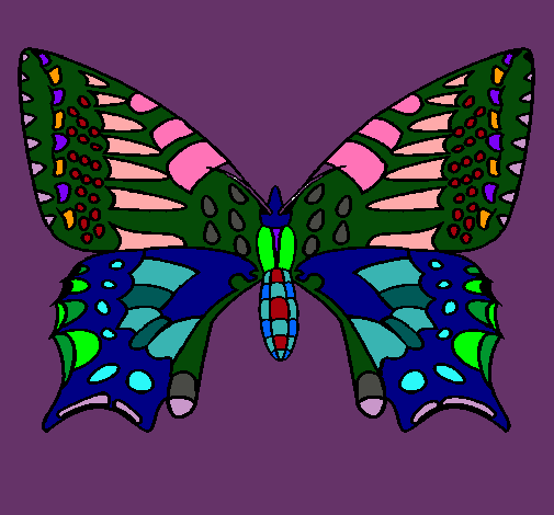 Dibujo Mariposa 5 pintado por maiaparis