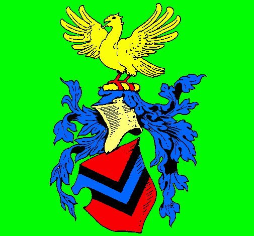 Escudo de armas y aguila 