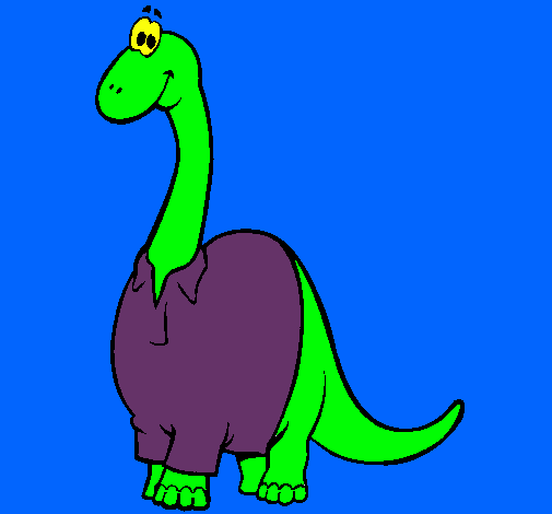 Diplodocus con camisa