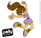 Dibujo Polly Pocket 10 pintado por alisdelia