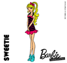 Dibujo Barbie Fashionista 6 pintado por poqoiiona