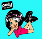 Dibujo Polly Pocket 13 pintado por wand