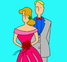 Dibujo Marido y mujer II pintado por cota