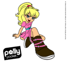 Dibujo Polly Pocket 9 pintado por blanca28