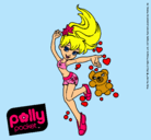 Dibujo Polly Pocket 14 pintado por fashionista