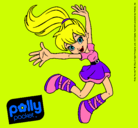 Dibujo Polly Pocket 10 pintado por escalona