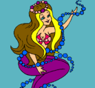 Dibujo Sirena entre burbujas pintado por Roxy_chik