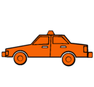 Dibujo Taxi pintado por isbena