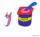 Dibujo Yogur pintado por suhey