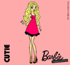 Dibujo Barbie Fashionista 3 pintado por cutie