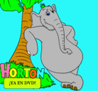 Dibujo Horton pintado por enxian