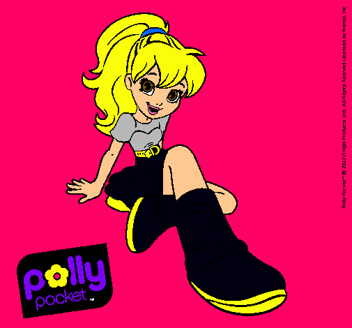 Dibujo Polly Pocket 9 pintado por Laura2
