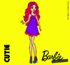 Dibujo Barbie Fashionista 3 pintado por Pantaraya