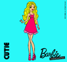 Dibujo Barbie Fashionista 3 pintado por 0005