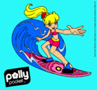 Dibujo Polly Pocket 4 pintado por sese