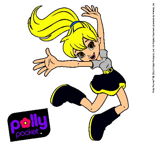 Dibujo Polly Pocket 10 pintado por Laura2