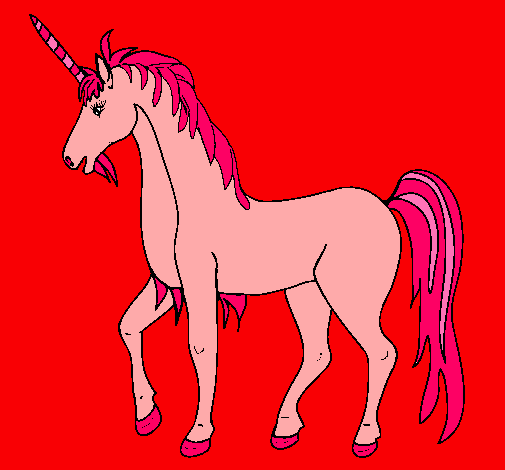 Dibujo Unicornio II pintado por xioma