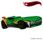 Dibujo Hot Wheels 3 pintado por ediddo