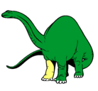 Dibujo Braquiosaurio II pintado por vicentepave