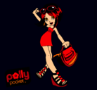 Dibujo Polly Pocket 12 pintado por lena