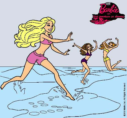 Barbie de regreso a la playa