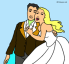 Dibujo Marido y mujer pintado por krissel