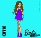 Dibujo Barbie Fashionista 3 pintado por miyaray