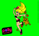 Dibujo Polly Pocket 14 pintado por melly