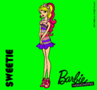 Dibujo Barbie Fashionista 6 pintado por raquel57hotmail