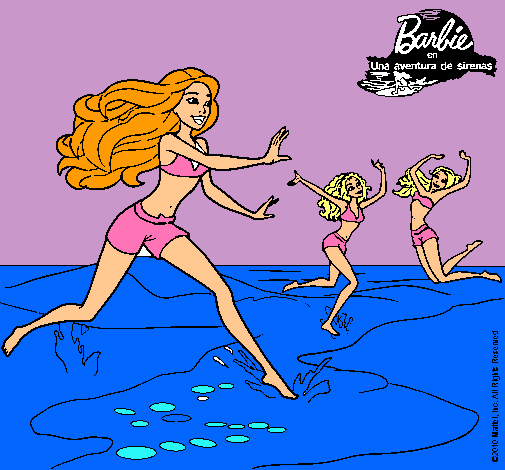 Barbie de regreso a la playa