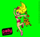 Dibujo Polly Pocket 14 pintado por san1999