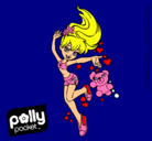 Dibujo Polly Pocket 14 pintado por flo2000