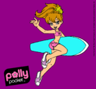 Dibujo Polly Pocket 3 pintado por Pulguita