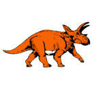 Dibujo Triceratops pintado por 65657668