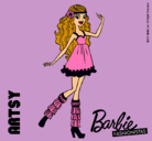 Dibujo Barbie Fashionista 1 pintado por diositadvt