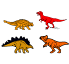 Dibujo Dinosaurios de tierra pintado por MACQUEEN