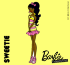 Dibujo Barbie Fashionista 6 pintado por adelgey