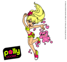 Dibujo Polly Pocket 14 pintado por candelii