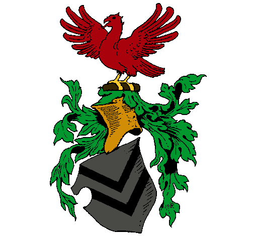 Escudo de armas y aguila 