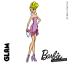 Dibujo Barbie Fashionista 5 pintado por cari