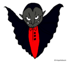 Dibujo Vampiro terrorífico pintado por afif22
