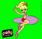 Dibujo Polly Pocket 3 pintado por lasdel