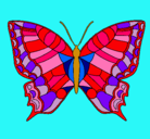 Dibujo Mariposa pintado por xioma