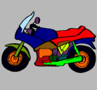 Dibujo Motocicleta pintado por sandokan