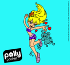 Dibujo Polly Pocket 14 pintado por paolette