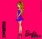 Dibujo Barbie Fashionista 6 pintado por OKAPI