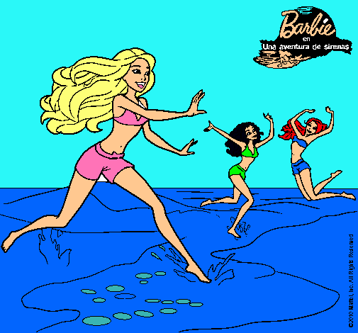 Barbie de regreso a la playa