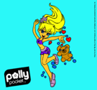 Dibujo Polly Pocket 14 pintado por nereee