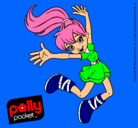 Dibujo Polly Pocket 10 pintado por amparo