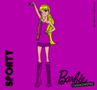 Dibujo Barbie Fashionista 4 pintado por eliyalex